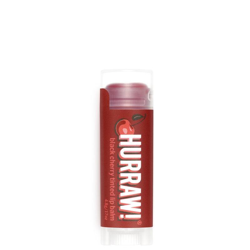 Hurraw Black Cherry Tinted Lip Balm