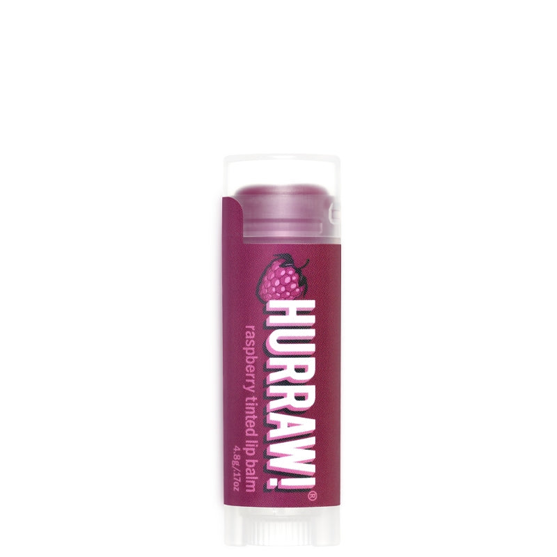 Hurraw Raspberry Tinted Lip Balm