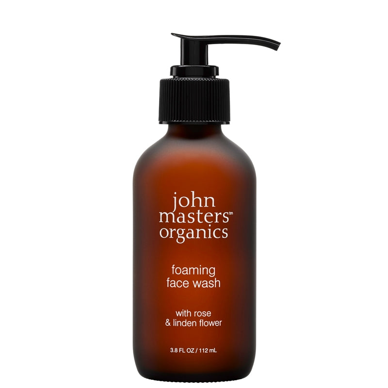 John Masters Organics Foaming Face Wash with Rose &amp; Linden Flower