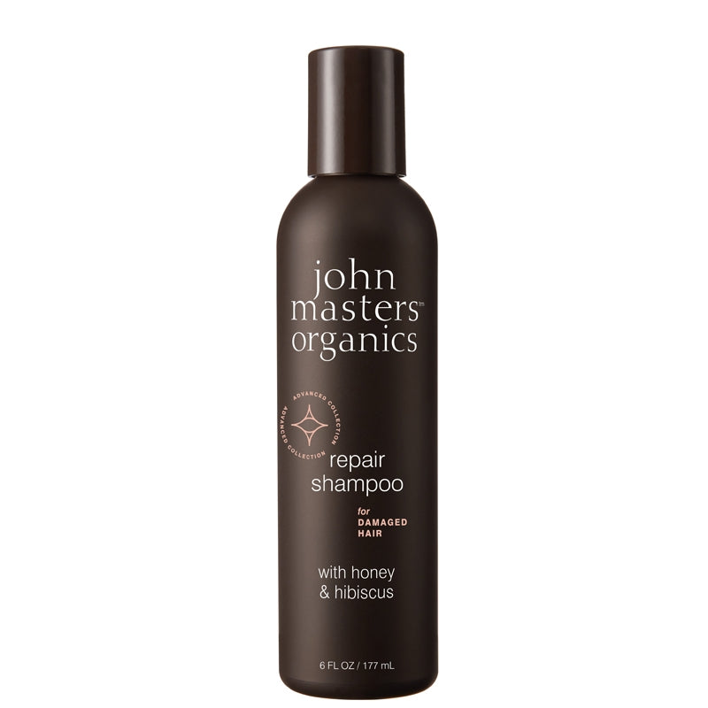 John Masters Organics Repair Shampoo for Damaged Hair with Honey & Hibiscus