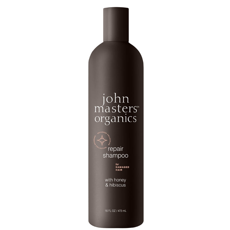 John Masters Organics Repair Shampoo for Damaged Hair with Honey &amp; Hibiscus