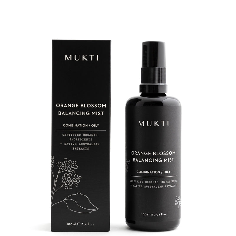 Mukti Organics Orange Blossom Balancing Mist