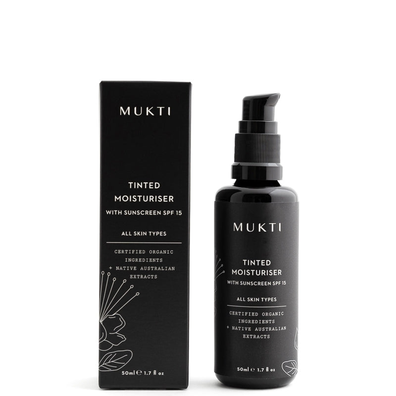 Mukti Organics Tinted Moisturiser with Sunscreen SPF15