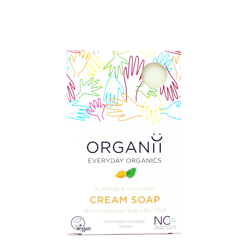 Organii Almond & Avocado Cream Soap