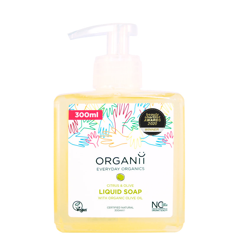 Organii Citrus &amp; Olive Liquid Soap