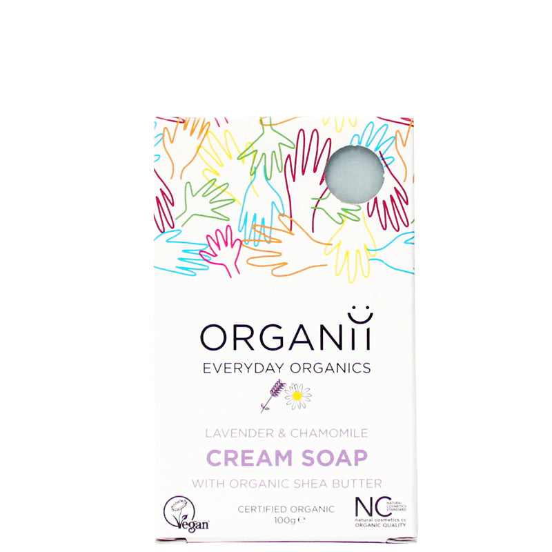Organii Lavender & Chamomile Cream Soap Bar