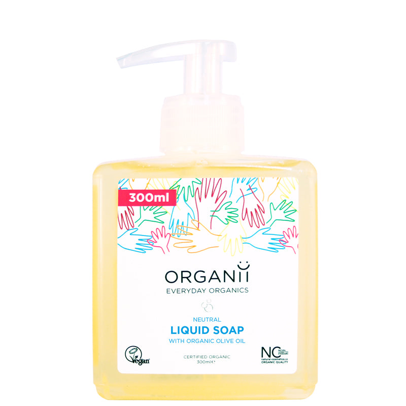 Organii Neutral Liquid Soap FAST UK Delivery Onlynaturals