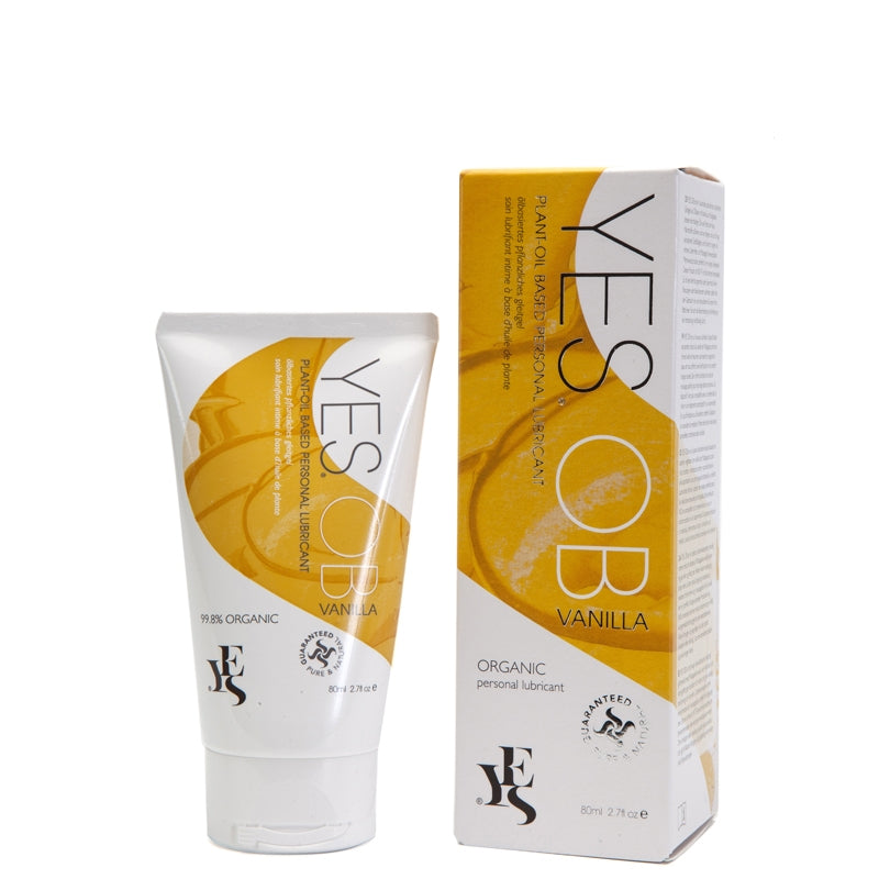 Yes Plant Oil Based Organic Lubricant Vanilla | FREE UK Delivery - Onlynaturals Yes Plant Oil Based Organic Lubricant Vanilla | FREE UK Delivery - Onlynaturals